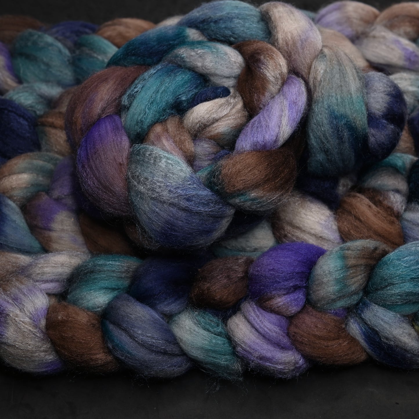 Restructuring on Hand Dyed Merino Yak Silk Combed Top - 4 oz