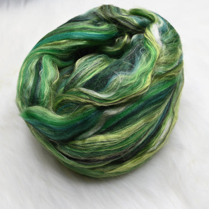 Malachite Merino Bamboo Silk Signature Blend Top - 4 oz