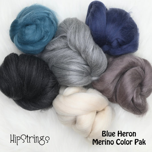 Blue Heron Merino Color Pak - 6 oz