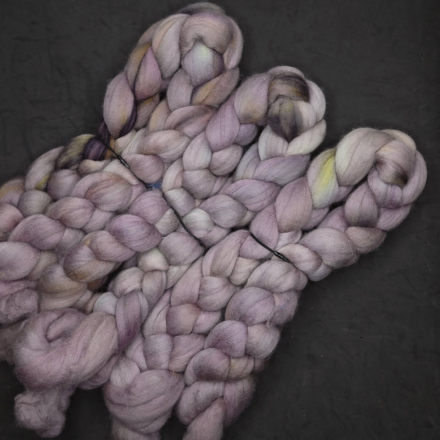 Independent Study in Heather on Hand Dyed 21.5 micron Merino Wool Combed Top - 4 oz