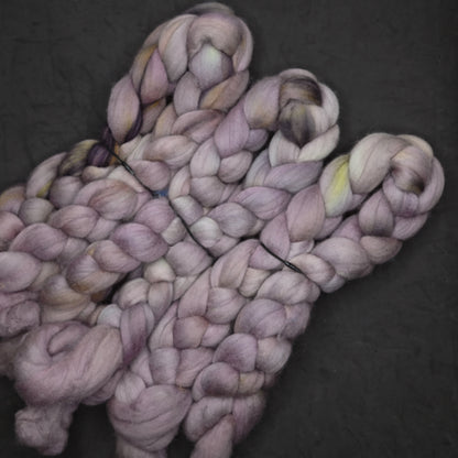 Independent Study in Heather on Hand Dyed 21.5 micron Merino Wool Combed Top - 4 oz