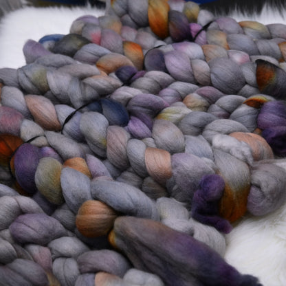 Prose on Hand Dyed 21.5 micron Merino Wool Combed Top - 4 oz