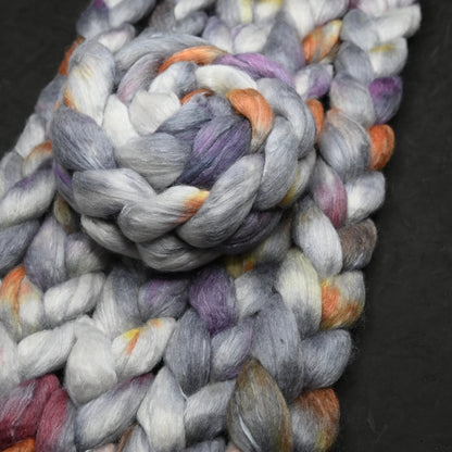 Prose on Hand Dyed Polwarth/Silk/Ramie Combed Top - 4 oz