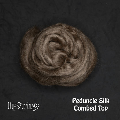 Peduncle Tussah Silk Combed Top - 1 oz