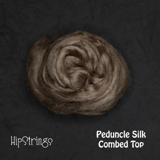 Peduncle Tussah Silk Combed Top - 1 oz