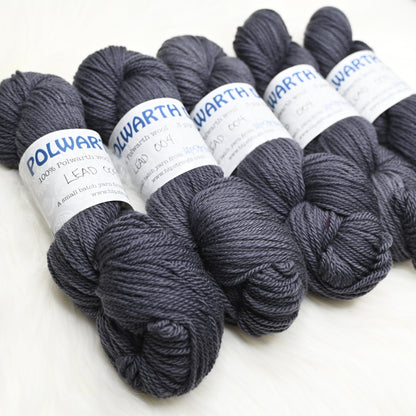 Lead (Pb) on Polwarth DK wool yarn - 100 g