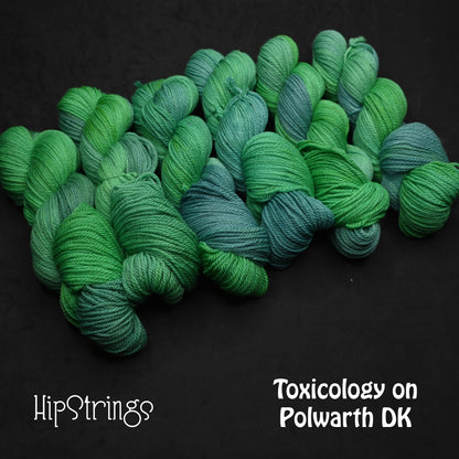 Toxicology on Polwarth wool DK yarn - 300yd/100g