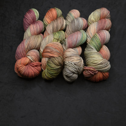 Haunted on Hand Dyed Polwarth Wool DK yarn - 300 yd/  100g