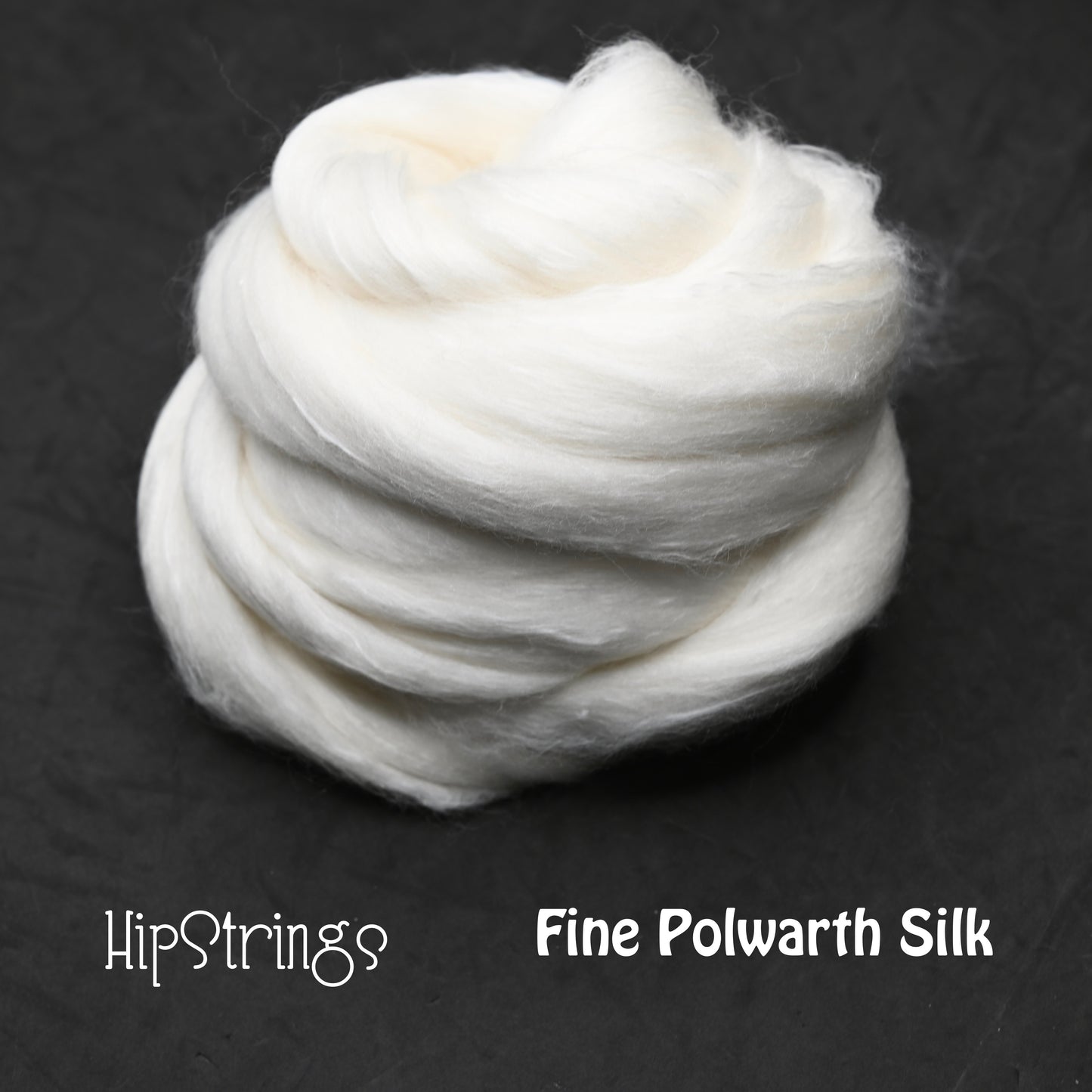 Fine Polwarth Silk Combed Top - 4 oz