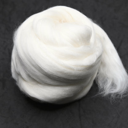 Fine Polwarth Silk Combed Top - 4 oz