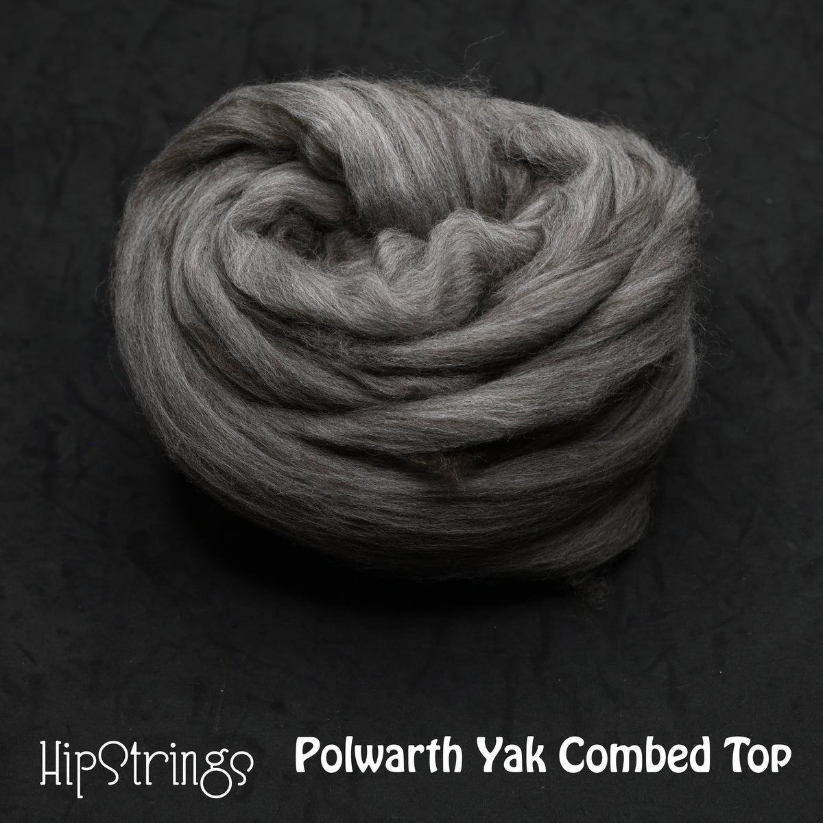 Polwarth Wool Yak Combed Top - 4 oz