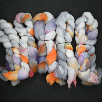 Prose on Hand Dyed Domestic Rambouillet Wool Combed Top - 4 oz
