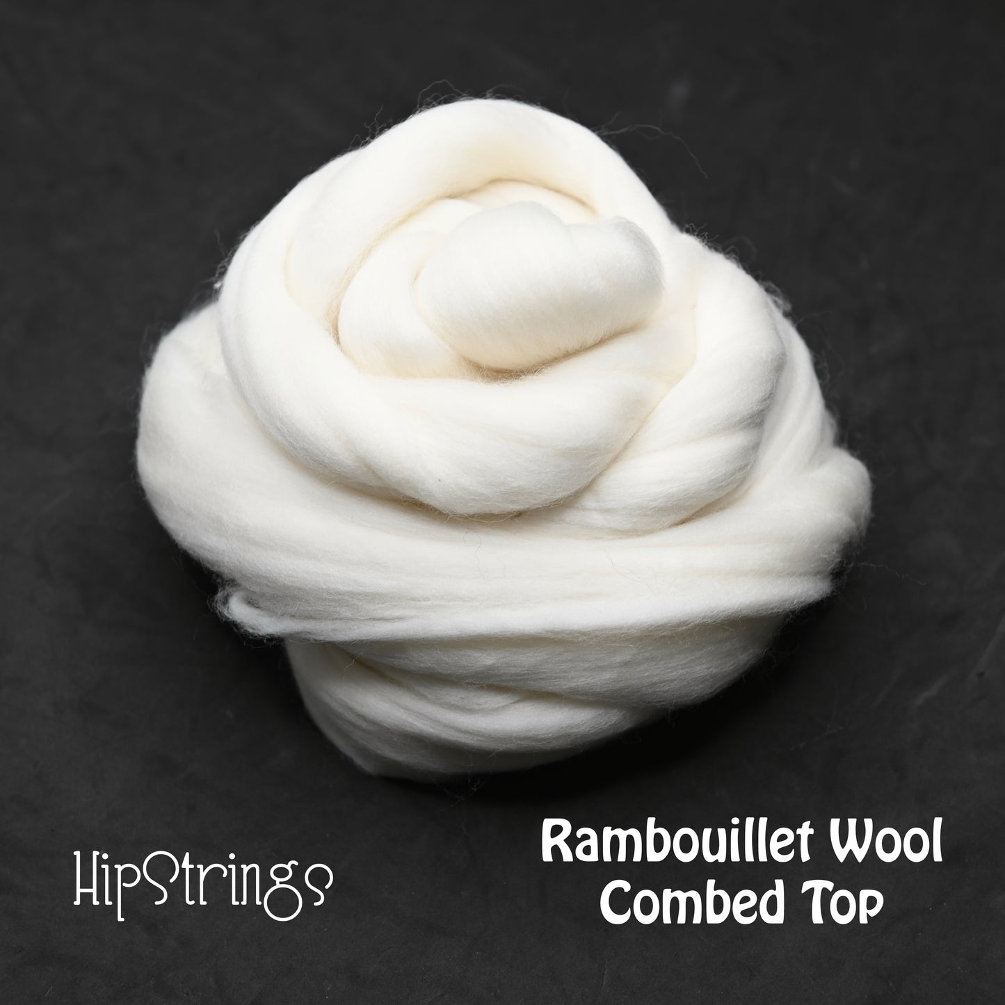 Rambouillet Wool Combed Top - 4 oz