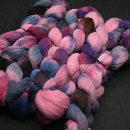 Advanced Marriage Counseling - Hand Dyed Southdown/Dorset Horn/Bio-Nylon Combed Top - 4 oz