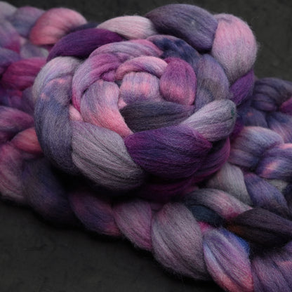 Advanced Marriage Counseling - Hand Dyed Southdown/Dorset Horn/Bio-Nylon Combed Top - 4 oz