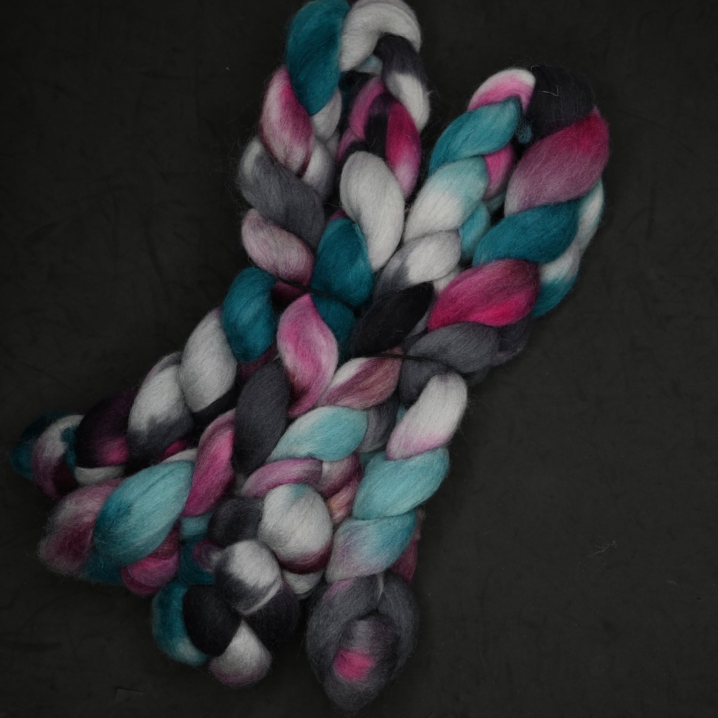 Exhausted Pigeon on Hand Dyed Southdown/Dorset Horn/Bio-Nylon Combed Top - 4 oz