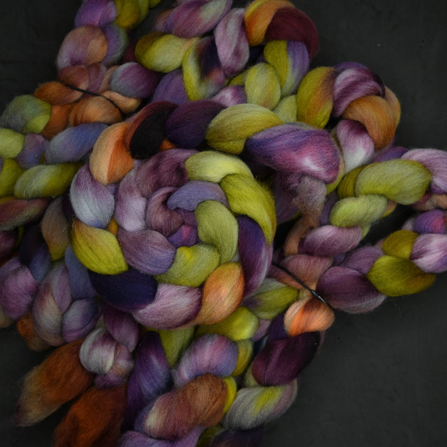 Farmer's Market on Hand Dyed Southdown/Dorset Horn/Bio-Nylon Combed Top - 4 oz