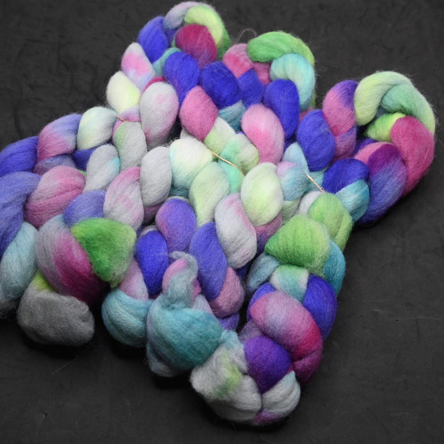 Magically Delicious on Hand Dyed Southdown/Dorset Horn/Bio-Nylon Combed Top - 4 oz