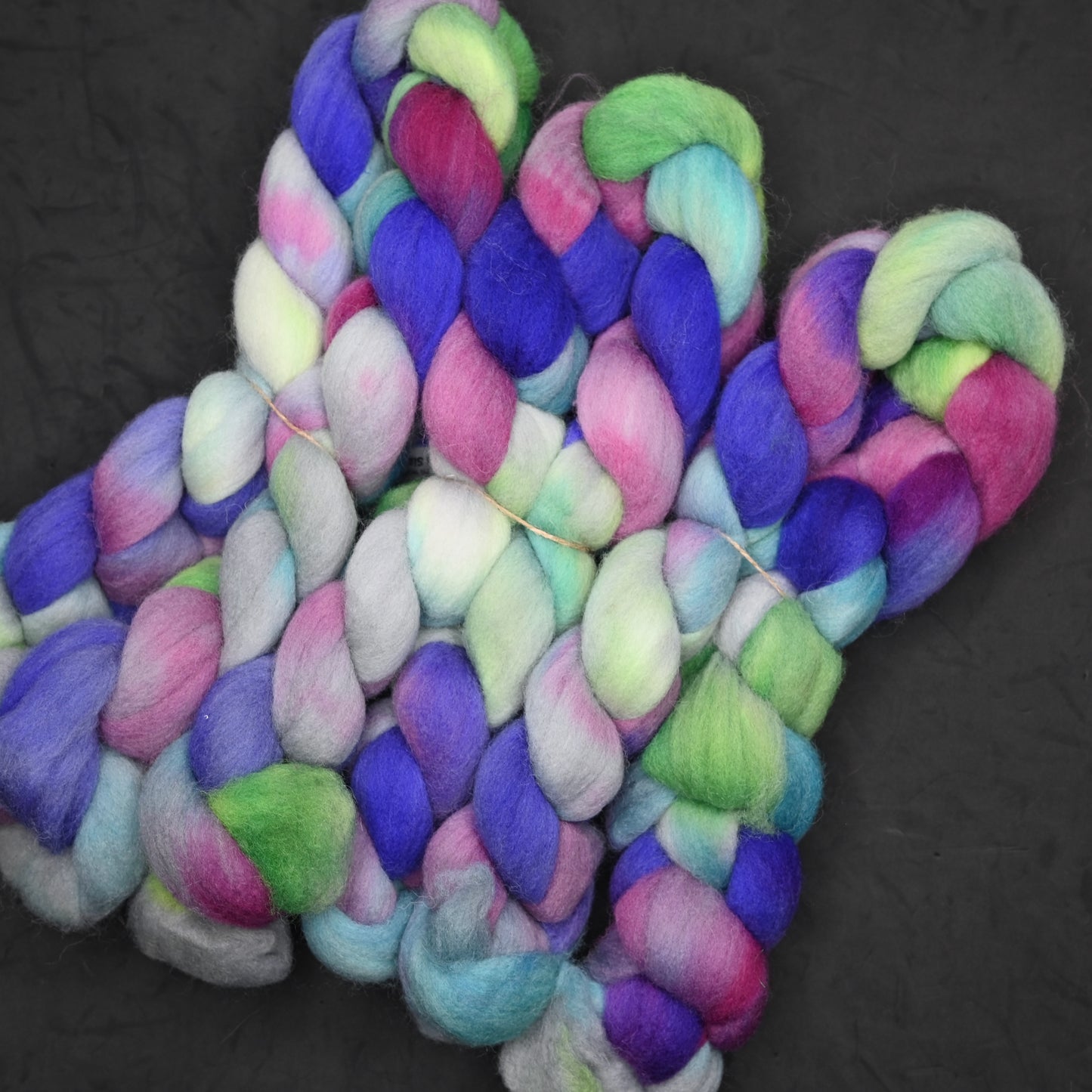 Magically Delicious on Hand Dyed Southdown/Dorset Horn/Bio-Nylon Combed Top - 4 oz