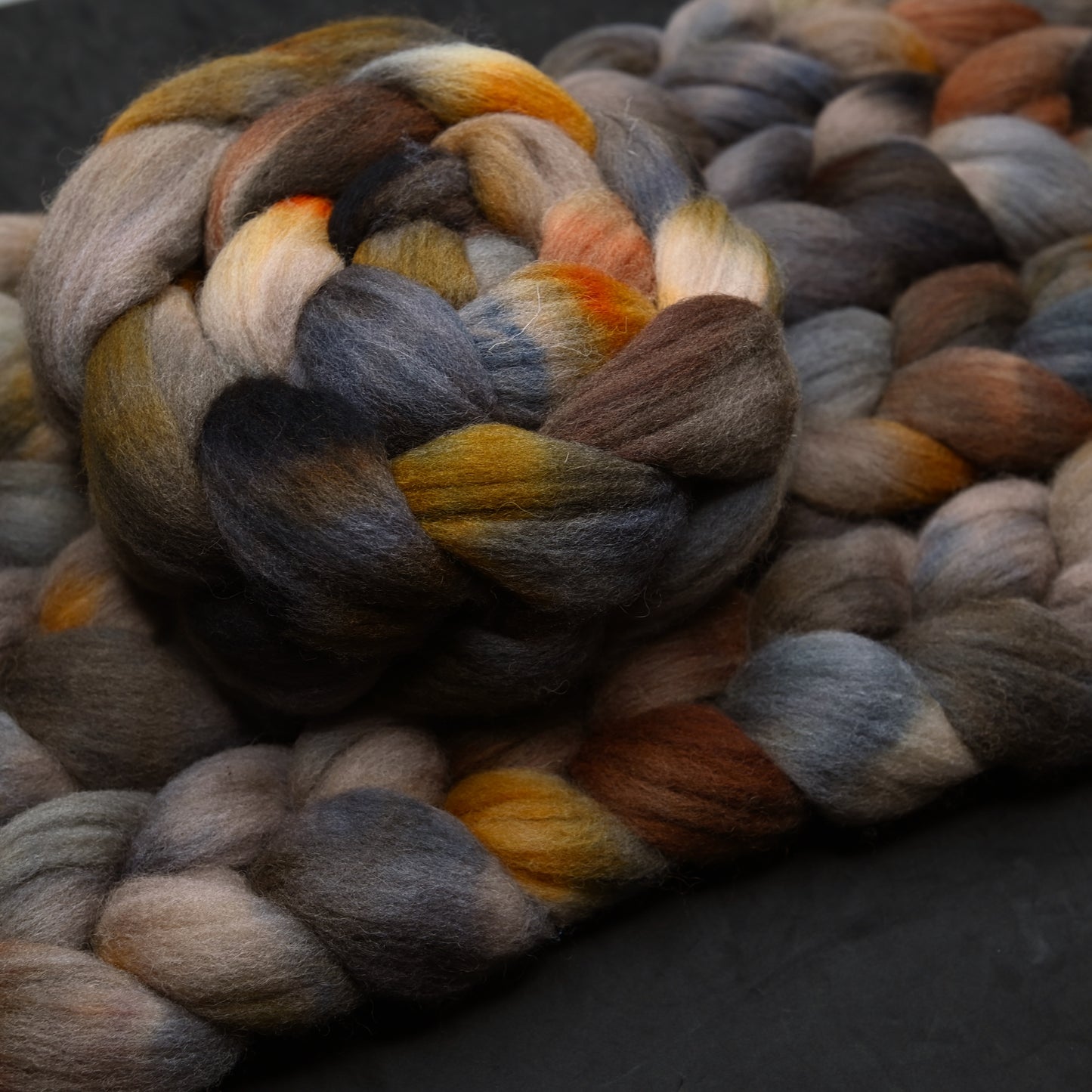 Playground on Hand Dyed Southdown/Dorset Horn/Bio-Nylon Combed Top - 4 oz