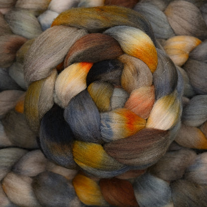 Playground on Hand Dyed Southdown/Dorset Horn/Bio-Nylon Combed Top - 4 oz