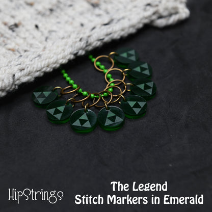 The Legend Snagless Stitch Markers - Set of 8