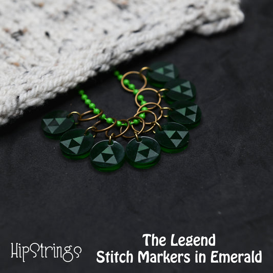 The Legend Snagless Stitch Markers - Set of 8