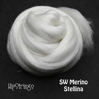 Merino Stellina Combed Top - 4 oz
