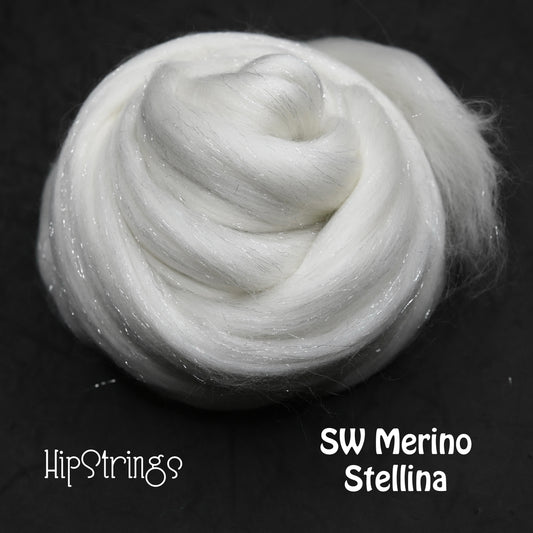Merino Stellina Combed Top - 4 oz