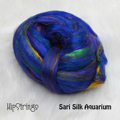 Sari Silk Combed Top by the oz