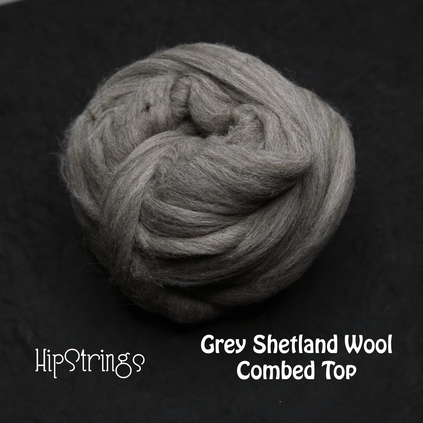 Natural Shades of Shetland Combed Wool Top 4 oz