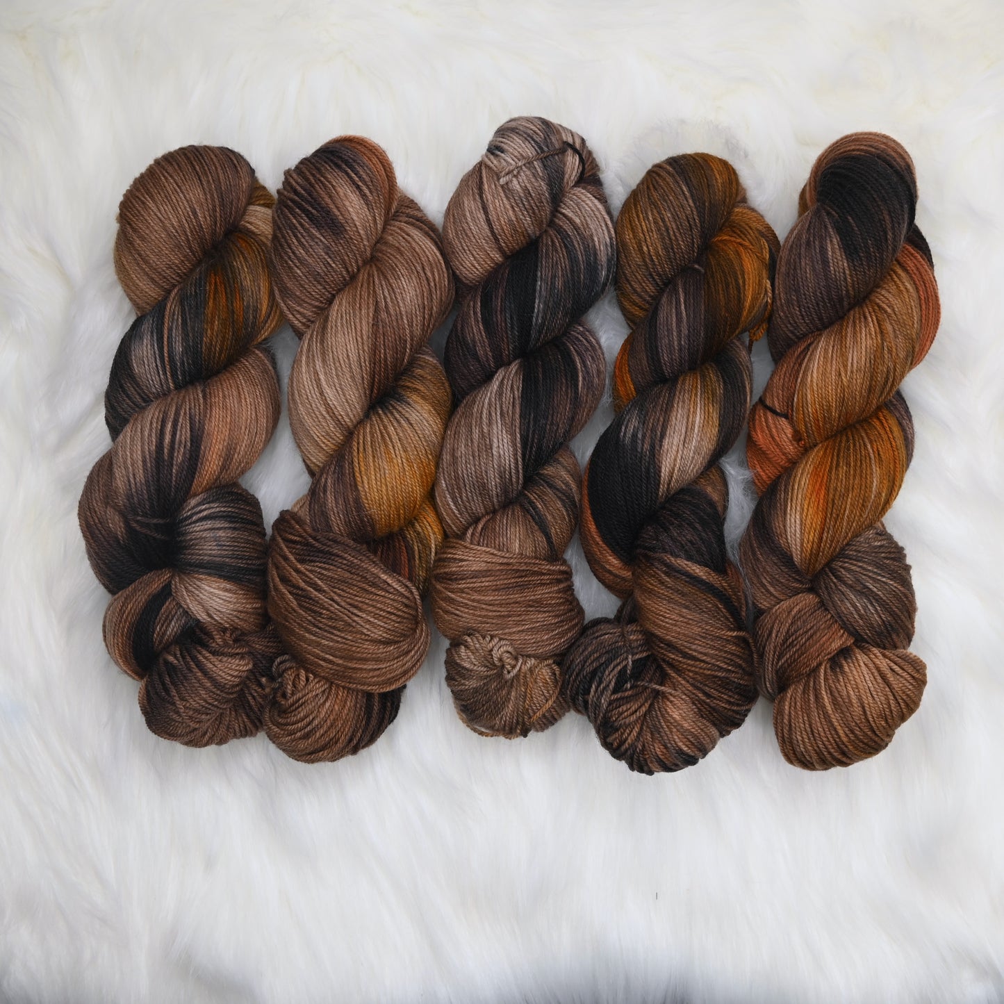 Playground on Hand Dyed SW Targhee Wool Nylon Sock Yarn - 465 yd