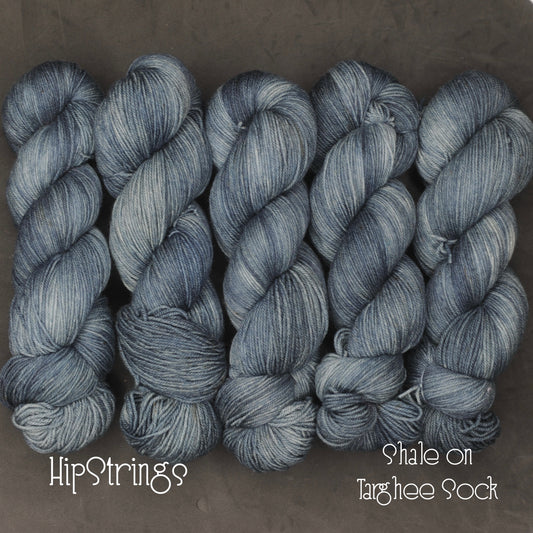 Shale on SW Targhee Wool Nylon Sock Yarn - 465 yd/115g