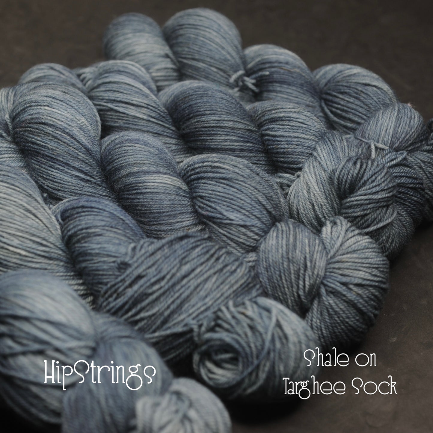 Shale on SW Targhee Wool Nylon Sock Yarn - 465 yd/115g