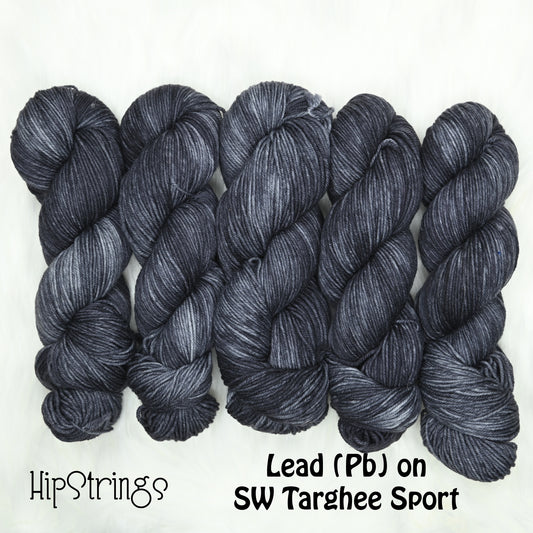 Lead (Pb) on Targhee Sport Yarn - 300 yd/100 g