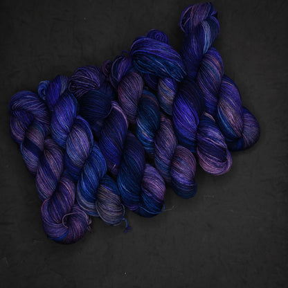 Stormking on Hand Dyed Targhee Wool Sport Yarn - 300 yd/100 g