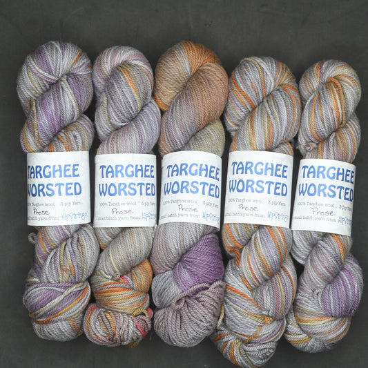 Prose on Hand Dyed Targhee Wool Worsted Yarn - 230yd/100g
