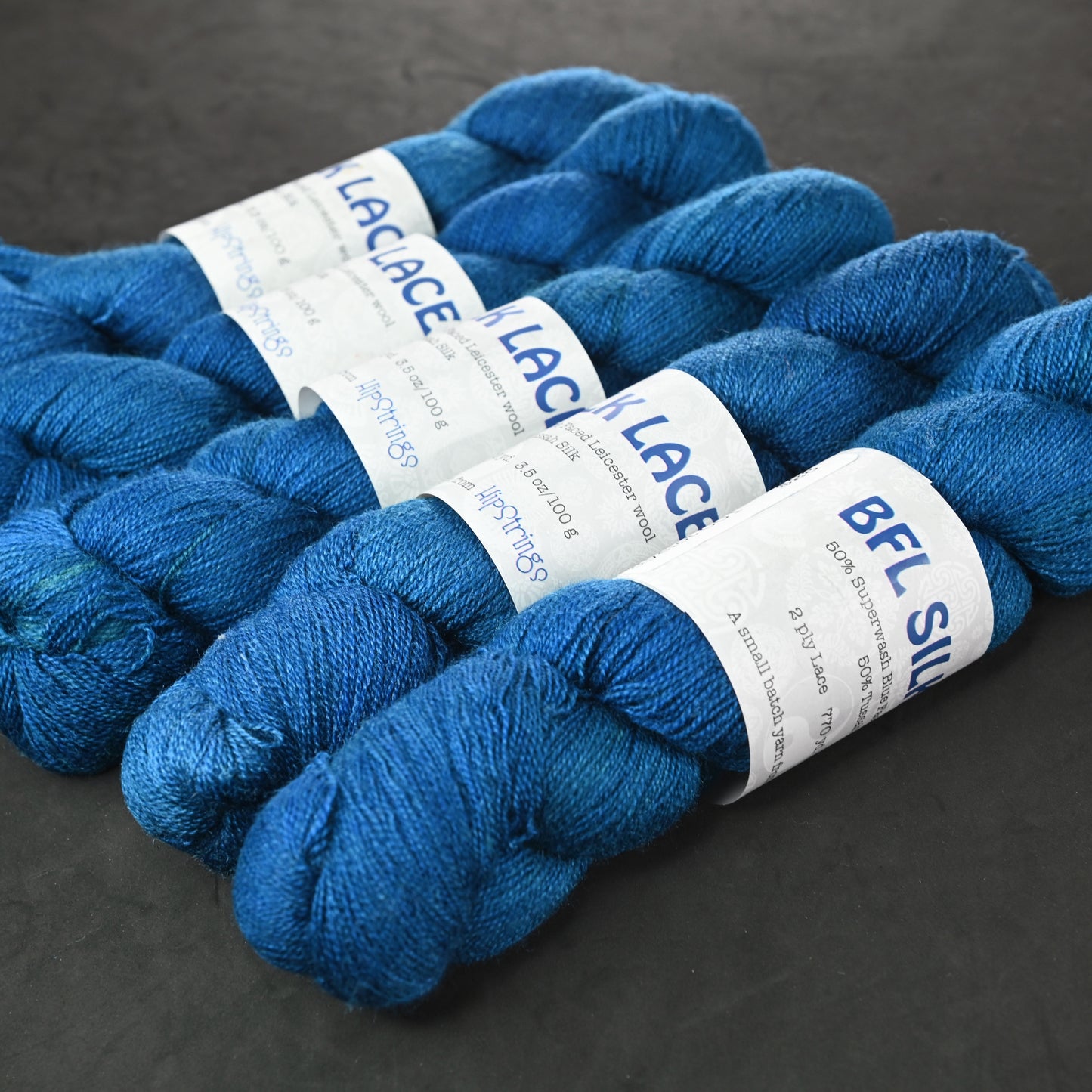 Exactly the Person I want to be on Hand Dyed SW BFL Silk Lace Yarn - 100g