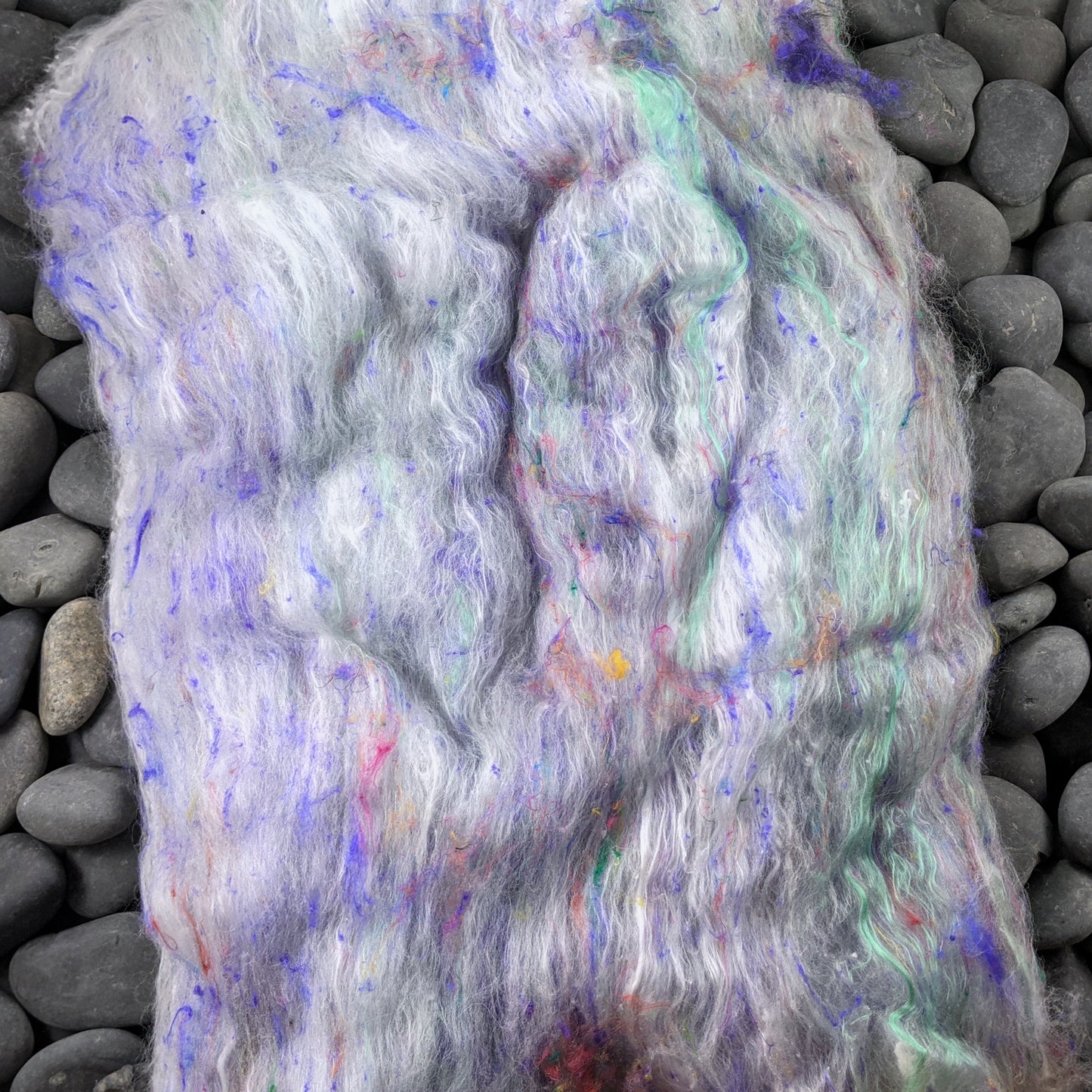 Rumor / The Business Hand Carded Batt - Merino Silk - 2 oz