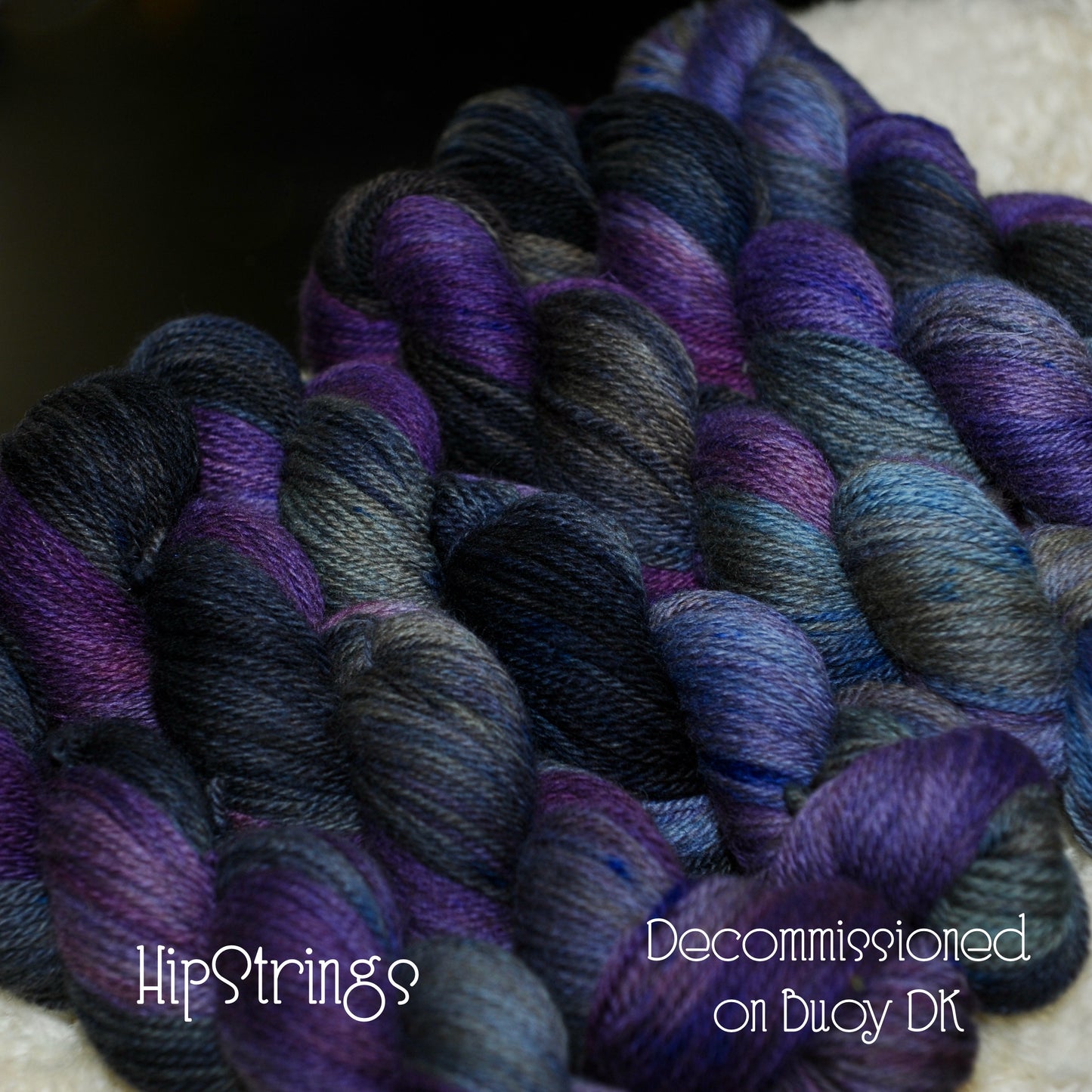 Decommissioned on Hand Dyed Buoy (BFL/Shetland/Manx Wool) DK yarn - 100 g