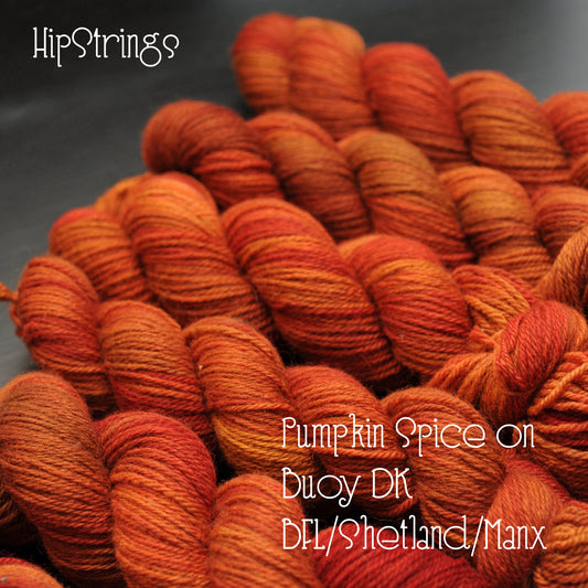Pumpkin Spice on Buoy DK yarn - 100 g