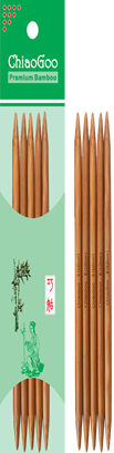Chiaogoo Bamboo 8" Double Pointed Knitting Needles