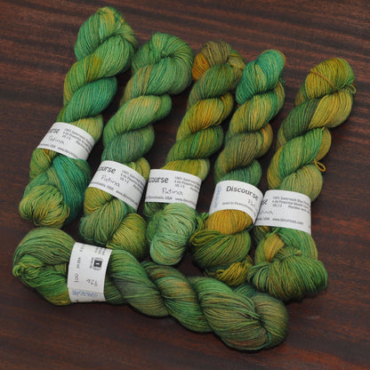 Patina on Discourse SW BFL Sock