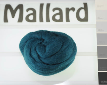 Dyed 23 micron Merino Wool Combed Top - 1 oz
