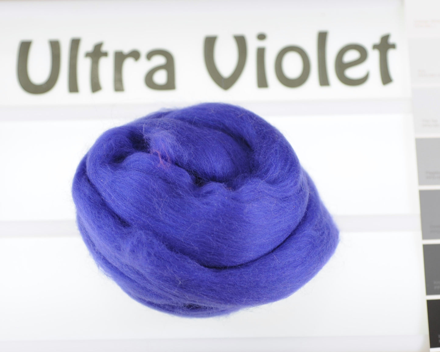 Dyed 23 micron Merino Wool Combed Top - 1 oz