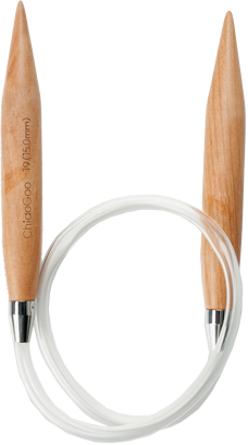 Jumbo Wood Circular Knitting Needles, 24 inch