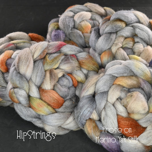 Prose on Hand Dyed Merino Yak Silk Combed Top - 4 oz
