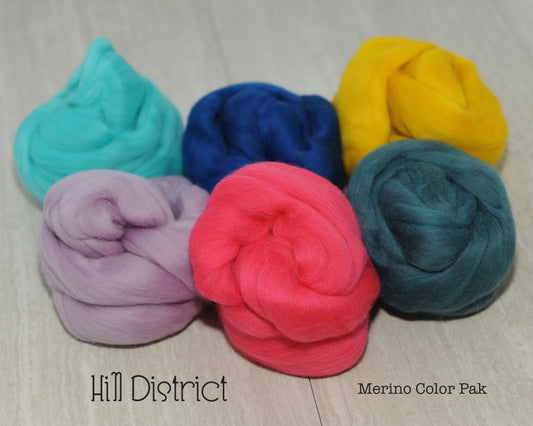 Hill District Merino Color Pak - 6 oz