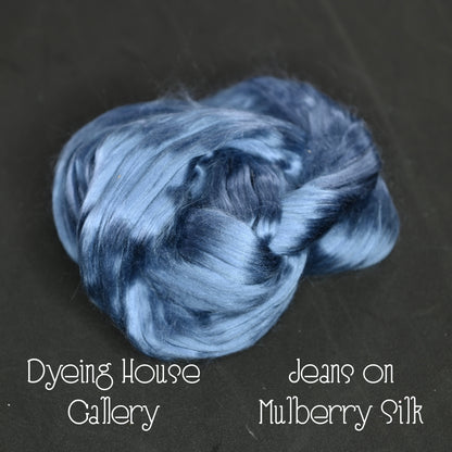 Dyed Mulberry Silk by the ounce