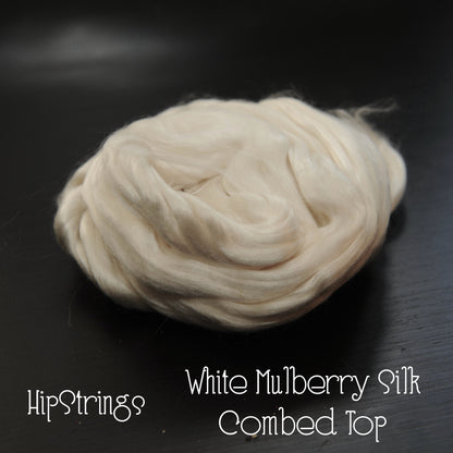 Dyed Mulberry Silk by the ounce